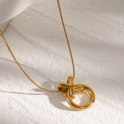 [ElanLuxe]Anastasia Gold Necklace