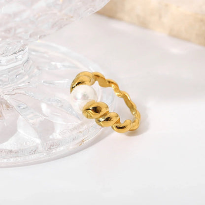 [ElanLuxe]Scarlett Freshwater Pearl Ring