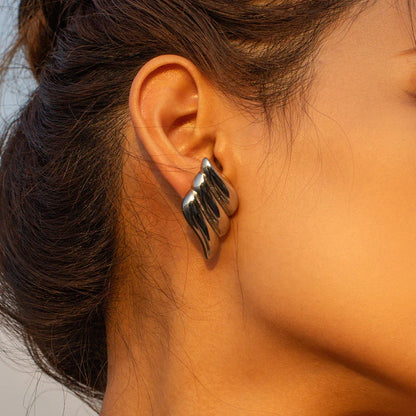 [ElanLuxe]Vera Gold Earrings