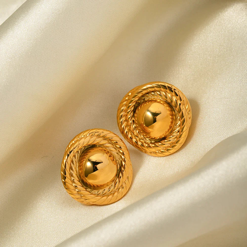 [ElanLuxe]Ariadne Gold Earrings