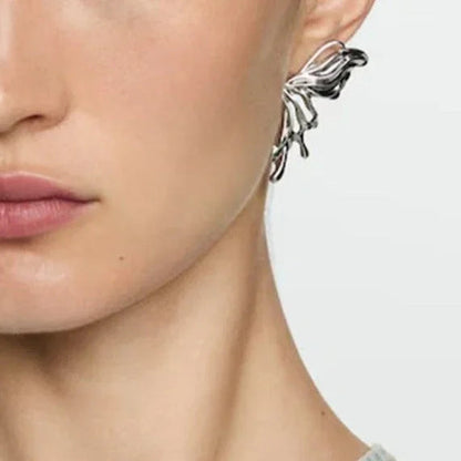 [ElanLuxe]Estella Silver Earrings