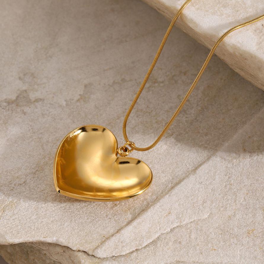 [ElanLuxe]Roberta Heart Necklace