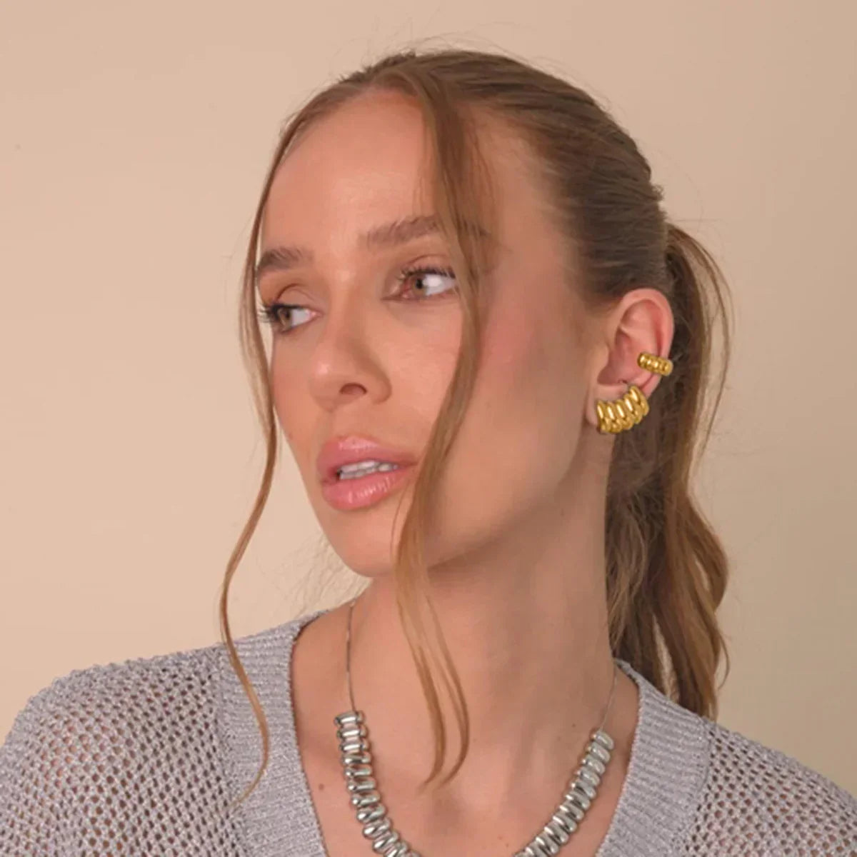 [ElanLuxe]Beatrix Gold Earrings
