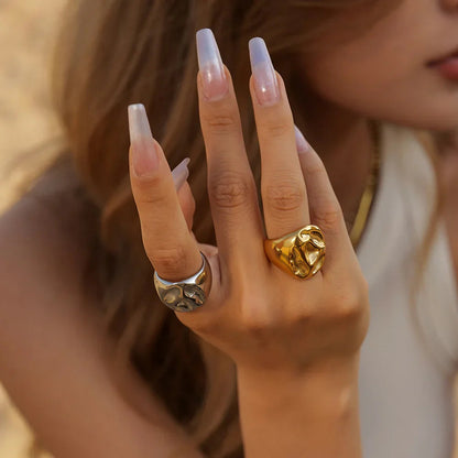 [ElanLuxe]Autumn Gold Ring