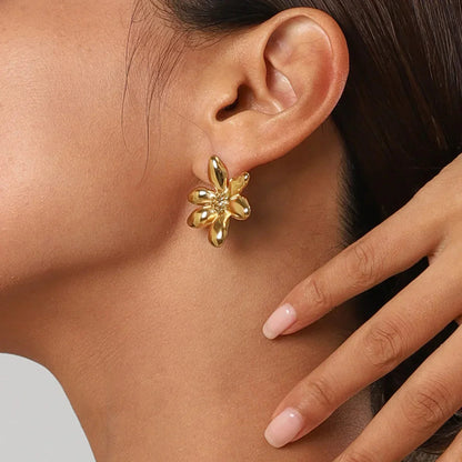 [ElanLuxe]Cadence Gold Earrings