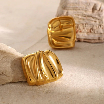 [ElanLuxe]Evette Gold Earrings