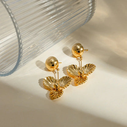 [ElanLuxe]Andrea Gold Earrings
