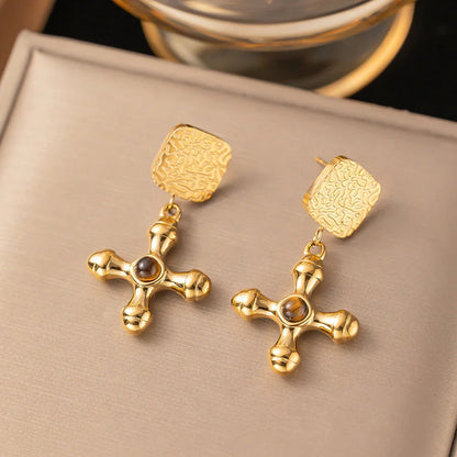 [ElanLuxe]Della Gold Earrings