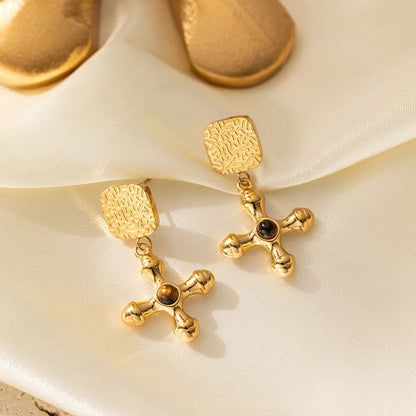 [ElanLuxe]Della Gold Earrings
