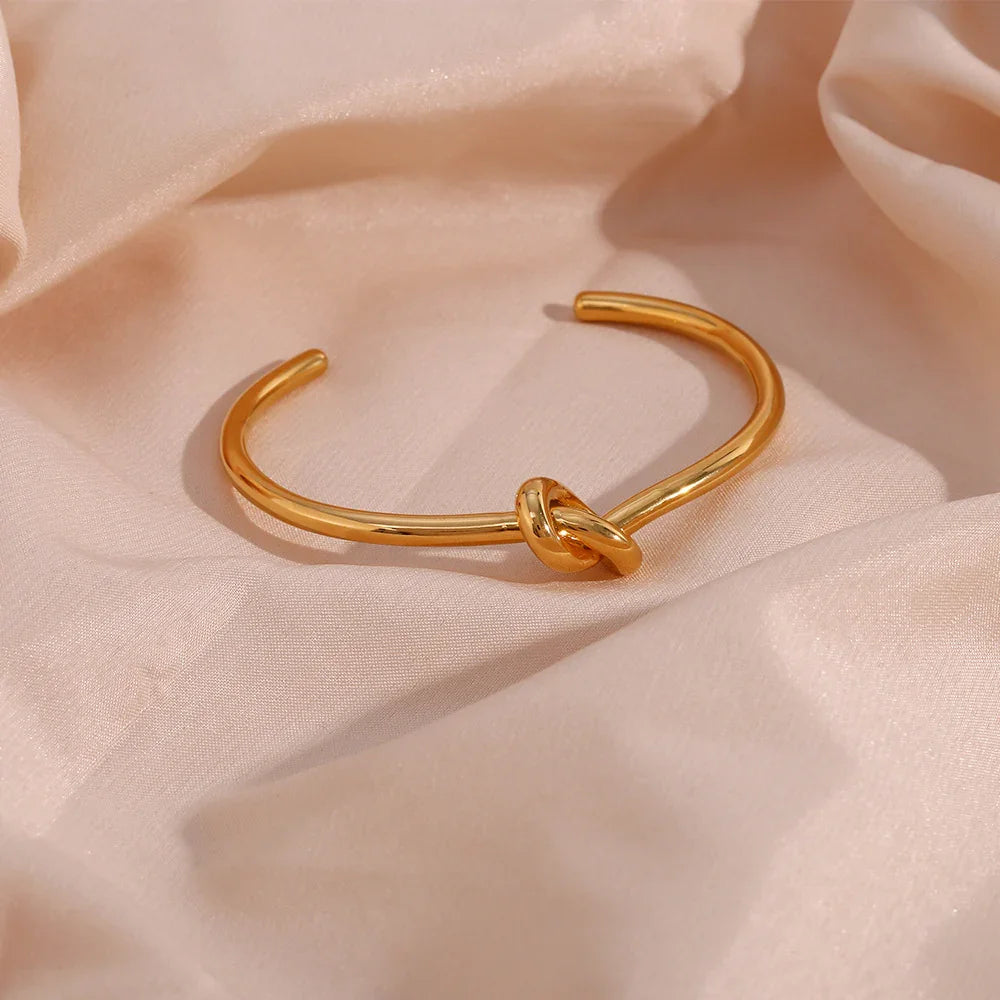 [ElanLuxe]Louisa Gold Bangle