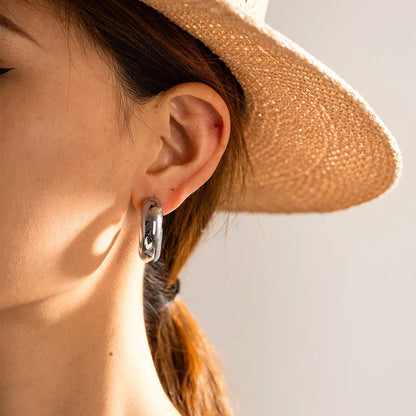 [ElanLuxe]Natalia Chunky Gold Hoops