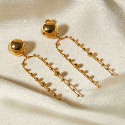 [ElanLuxe]Amabel Gold Earrings