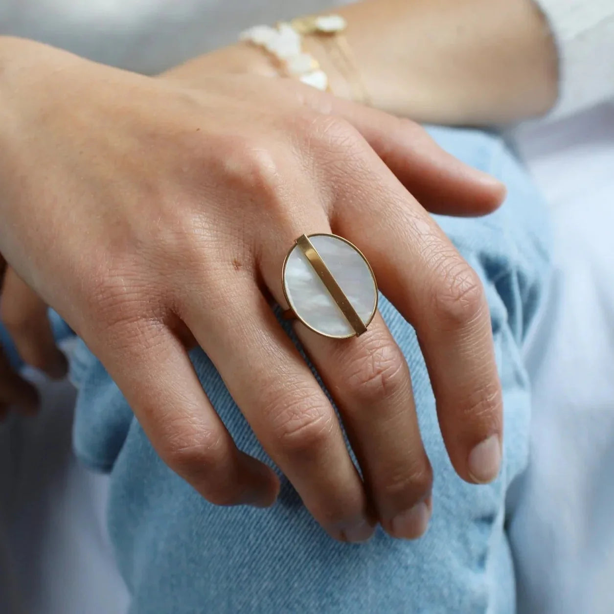 [ElanLuxe]Hadley Gold Ring