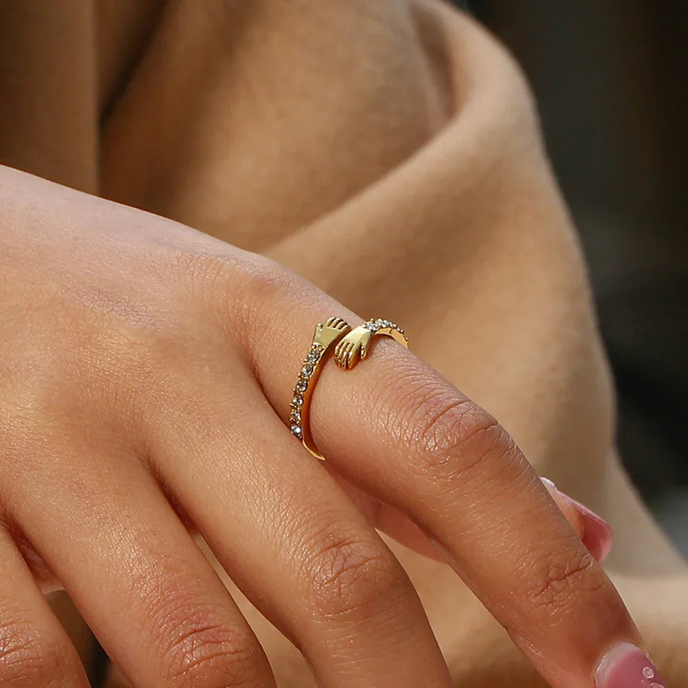 [ElanLuxe]Amaryllis Gold Ring