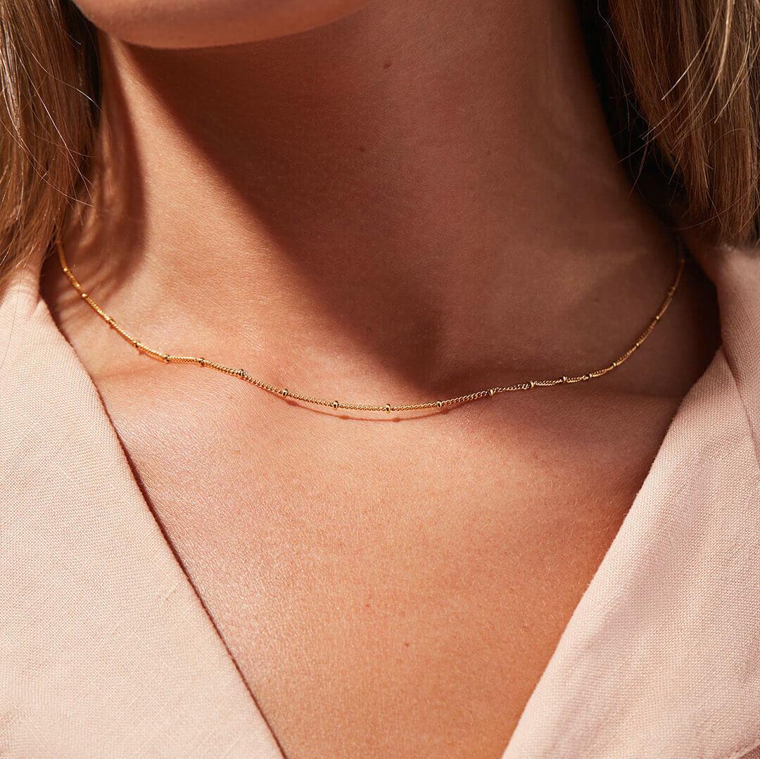 [ElanLuxe]Julia Gold Chain Necklace