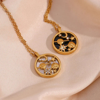 [ElanLuxe]Constance Gold Necklace