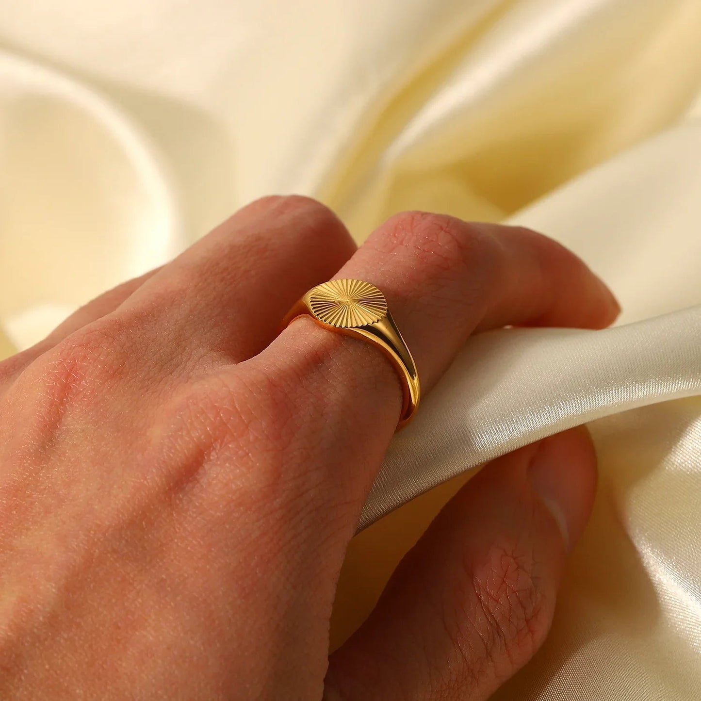 [ElanLuxe]Cyna Gold Ring