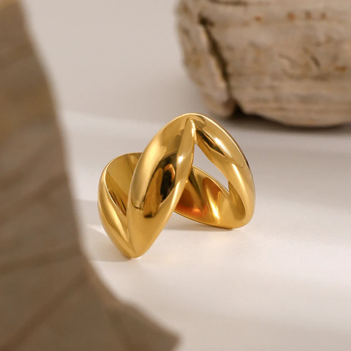 [ElanLuxe]Margarette Gold Ring
