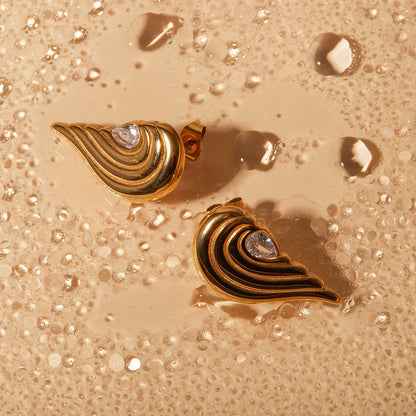 [ElanLuxe]Thalia Gold Earrings
