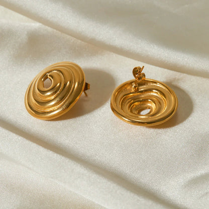 [ElanLuxe]Eliah Gold Earrings