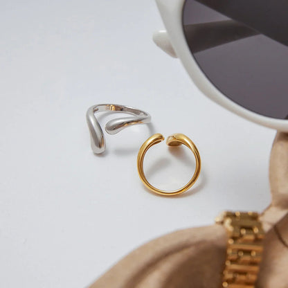 [ElanLuxe]Diane Twisted Band Ring