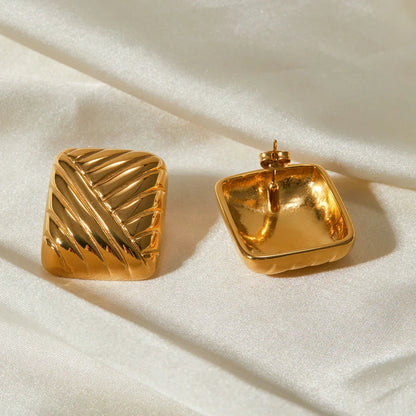 [ElanLuxe]Inez Gold Earrings