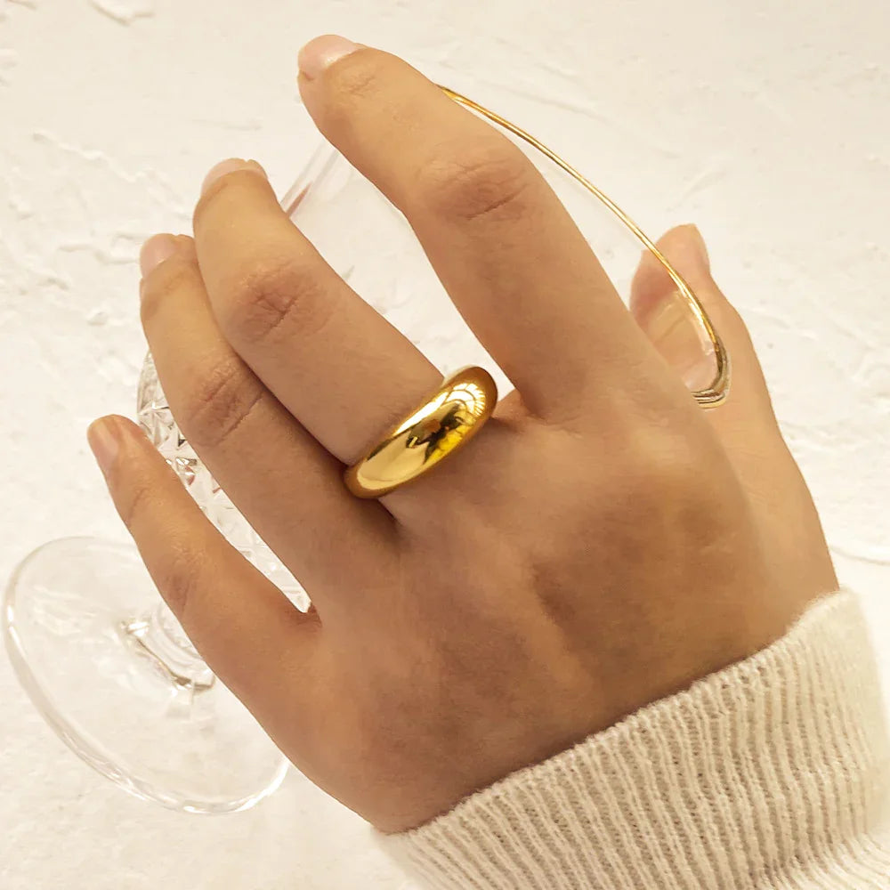 [ElanLuxe]Anna Gold Ring