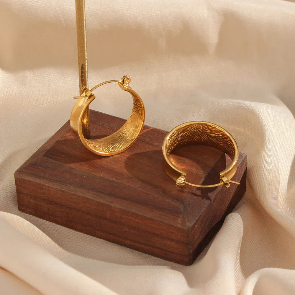 [ElanLuxe]Lyla Hoop Earrings
