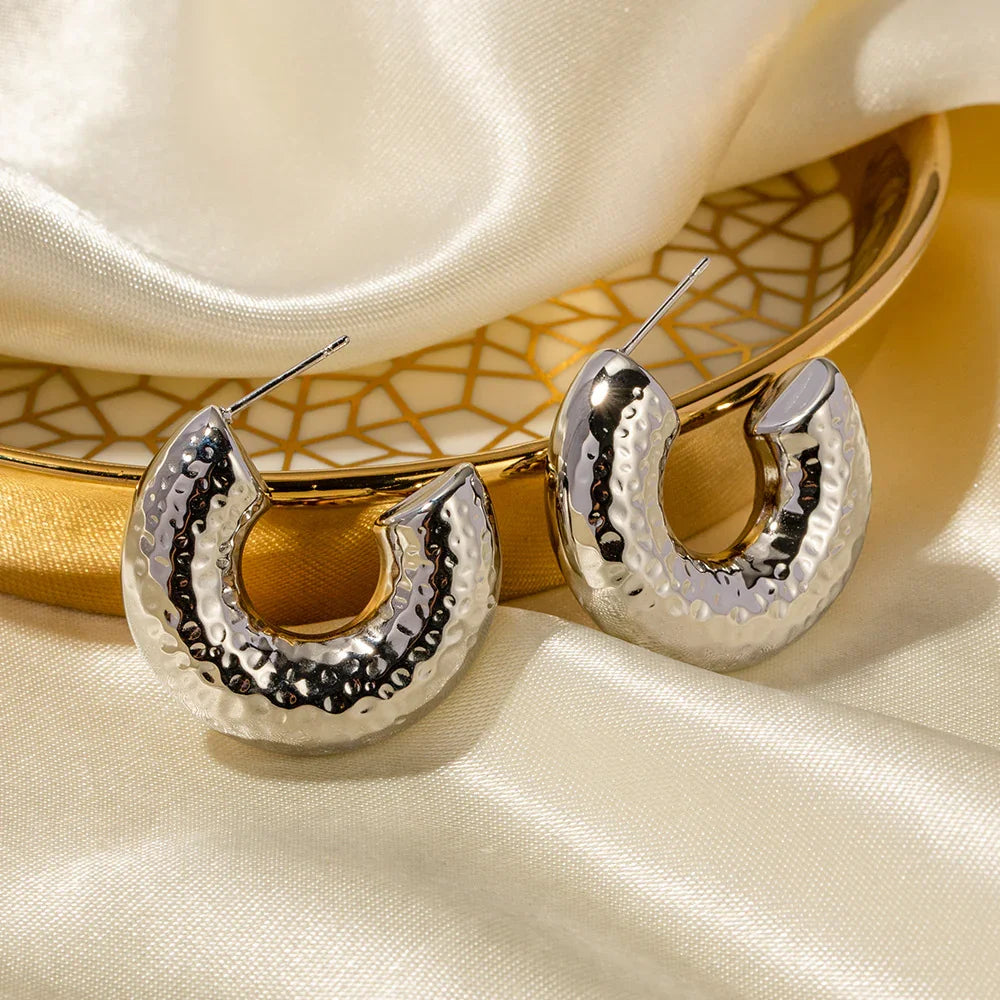[ElanLuxe]Bethany Silver Earrings