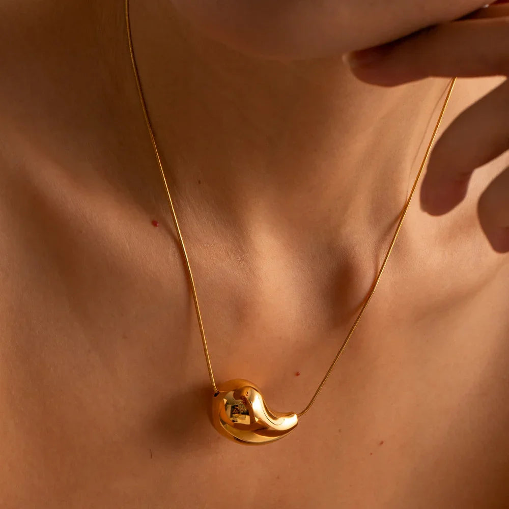 [ElanLuxe]Sandra Drop Necklace