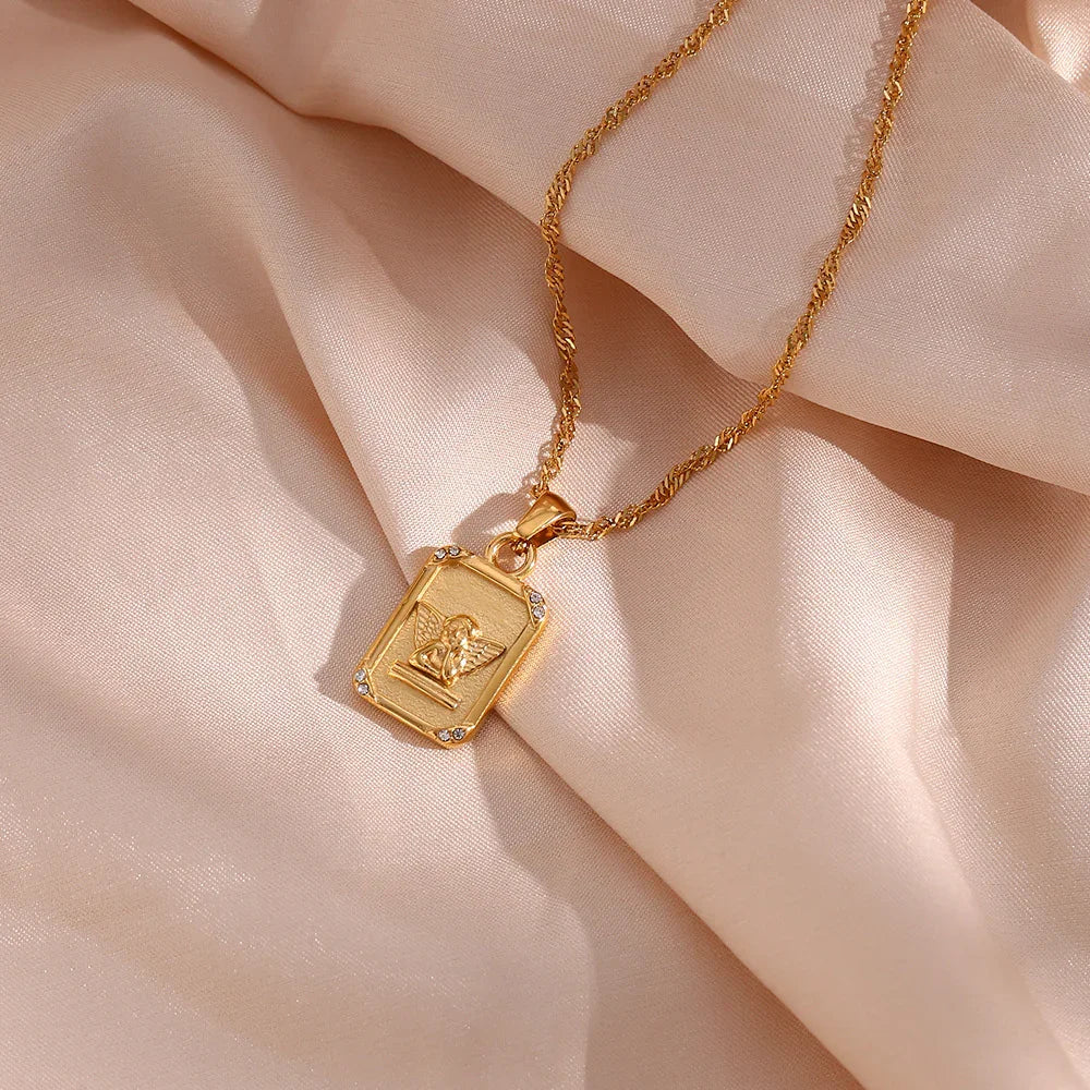 [ElanLuxe]Cleo Gold Necklace