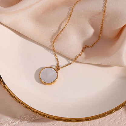 [ElanLuxe]Evangeline Lunar Gold Necklace