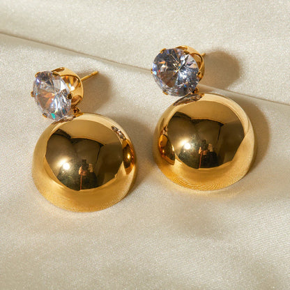 [ElanLuxe]Gretta Gold Earrings