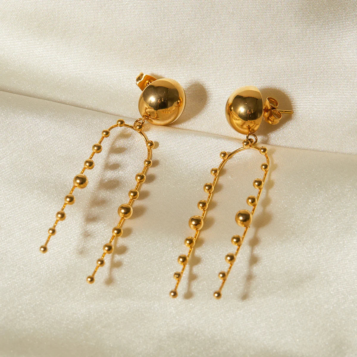 [ElanLuxe]Amabel Gold Earrings