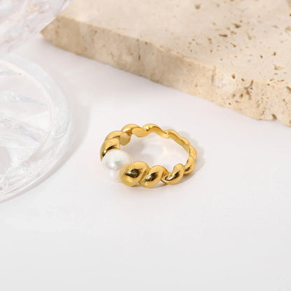 [ElanLuxe]Scarlett Freshwater Pearl Ring