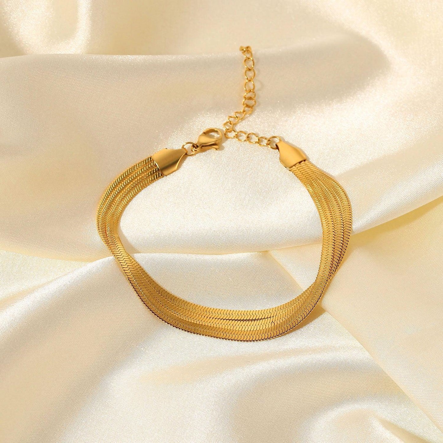 [ElanLuxe]Abella Gold Bracelet