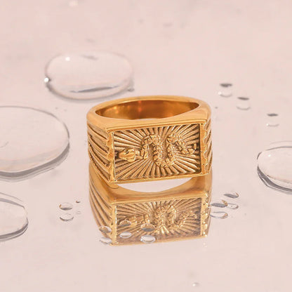 [ElanLuxe]Miles Gold Ring