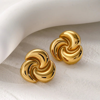 [ElanLuxe]Celestia Gold Earrings
