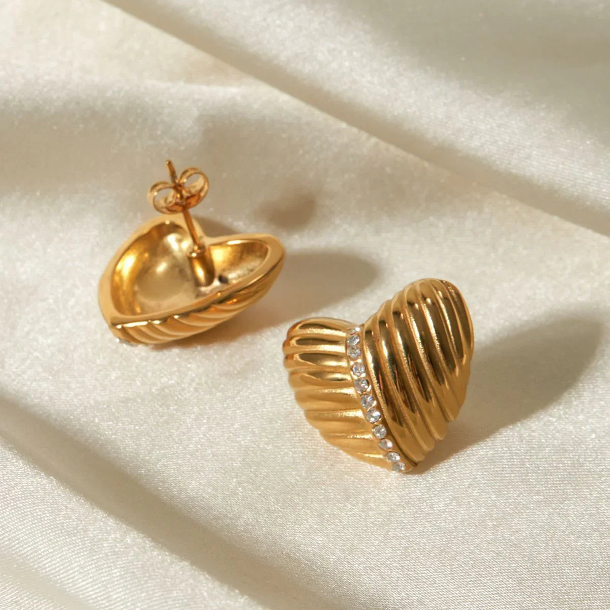 [ElanLuxe]Selene Gold Earrings