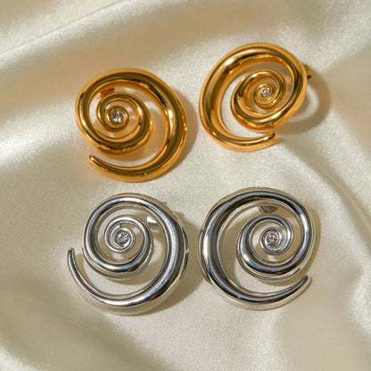 [ElanLuxe]Tilly Gold Earrings