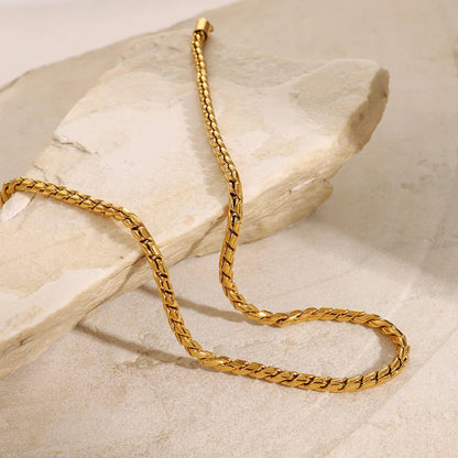 [ElanLuxe]Mirabella Gold Necklace