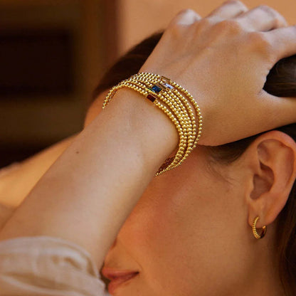 [ElanLuxe]Celine Birthstone Bracelet