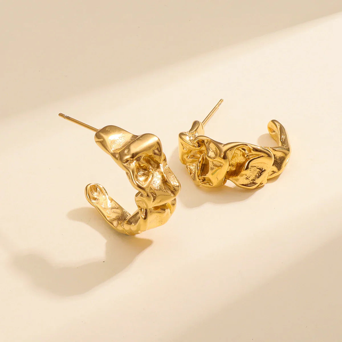 [ElanLuxe]Ashley Gold Earrings