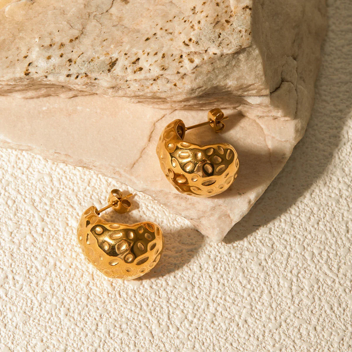 [ElanLuxe]Eira Gold Earrings