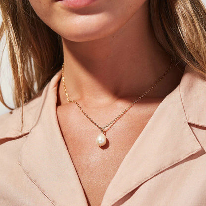 [ElanLuxe]Serenade Pearl Necklace