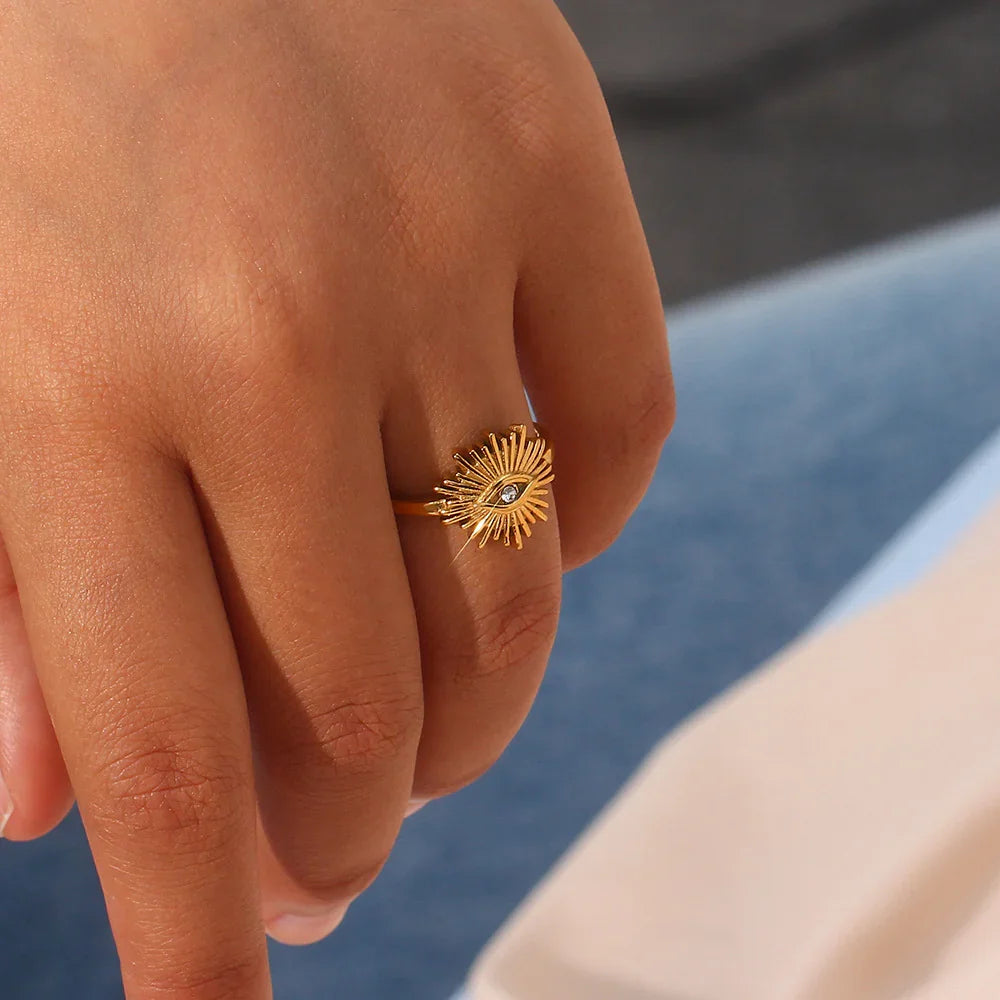 [ElanLuxe]Solana Gold Ring