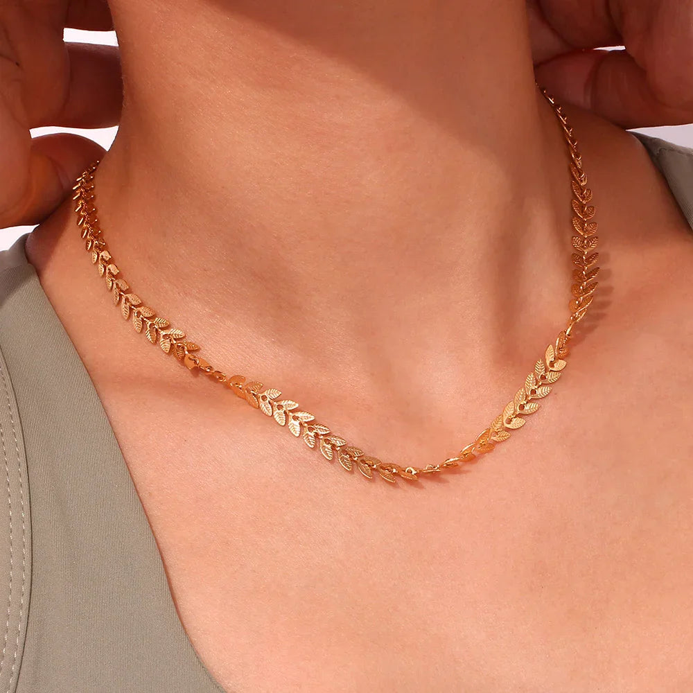 [ElanLuxe]Madeline Gold Necklace