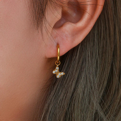 [ElanLuxe]Margaret Gold Earrings