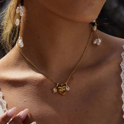 [ElanLuxe]A Mother's Appreciation Gold Locket