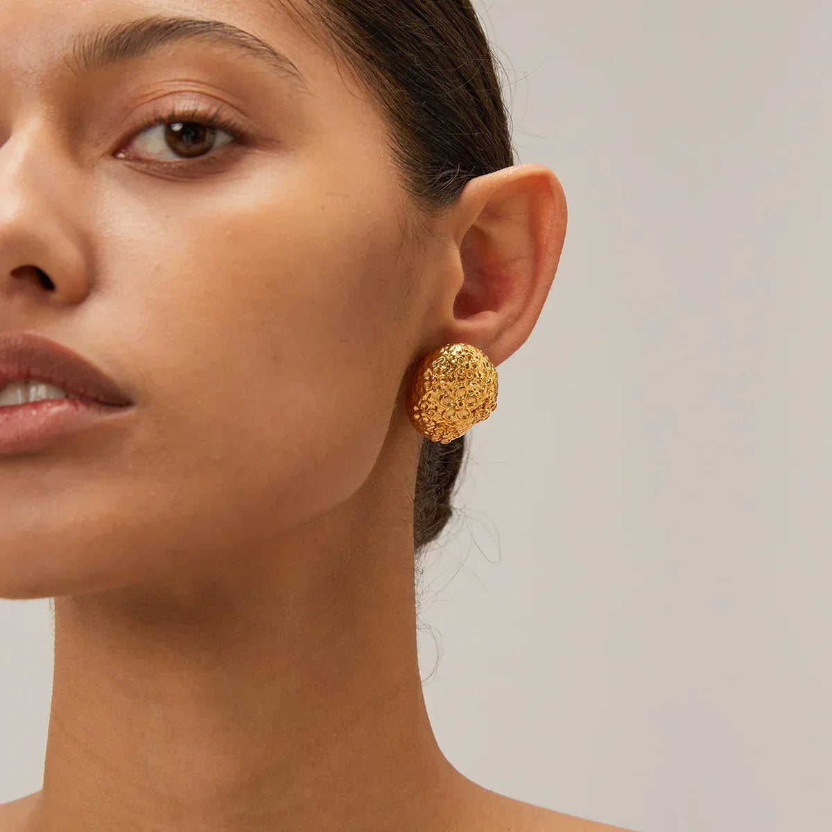 [ElanLuxe]Carina Gold Earrings